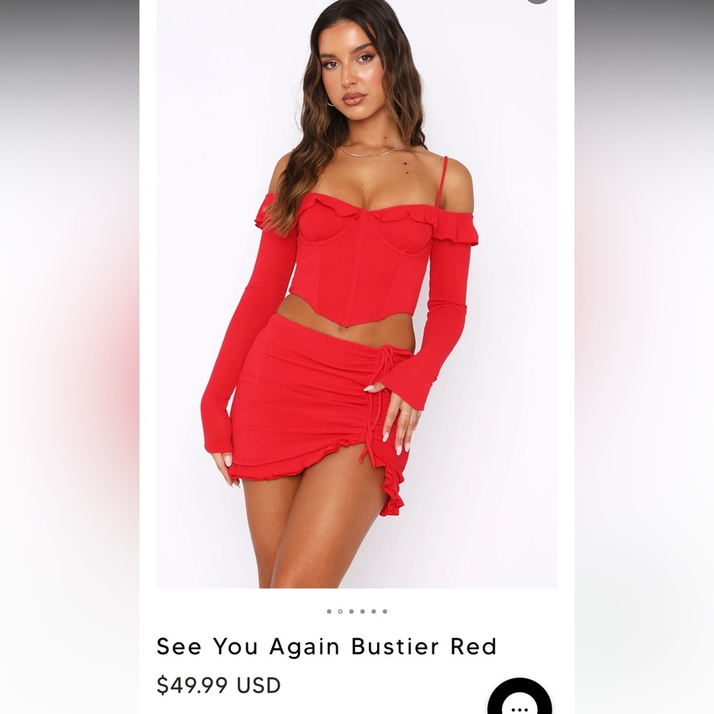 A Red cute top !!!